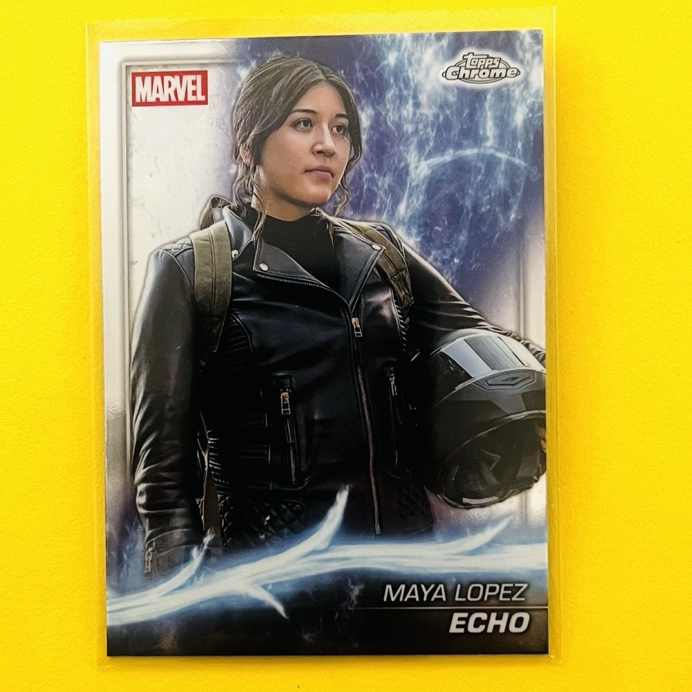 2025 Topps Chrome Marvel Studios Echo Maya Lopez #160 Phase Five Echo Base